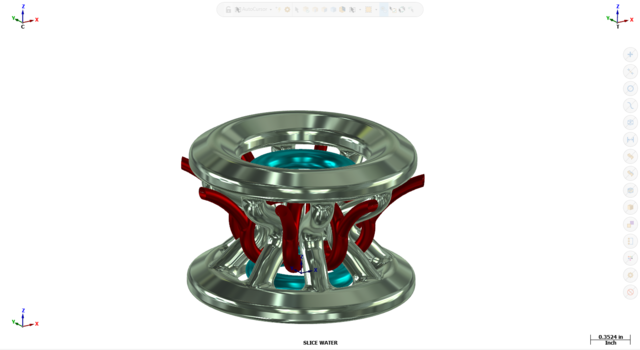 De integratie tussen Cimatron en Moldex3D maakt het eenvoudig om de spuitgietcyclus te simuleren om ontwerpen digitaal te evalueren.