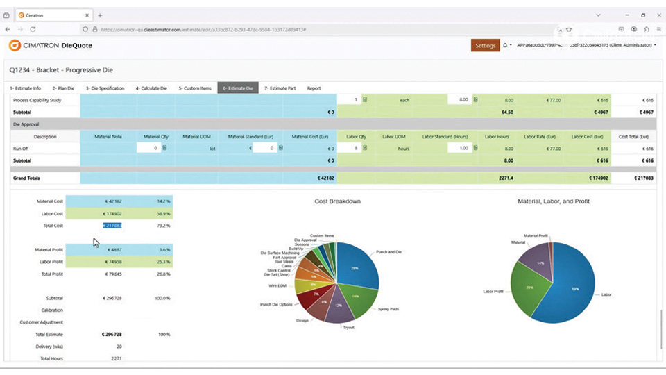 Parameters & Report
