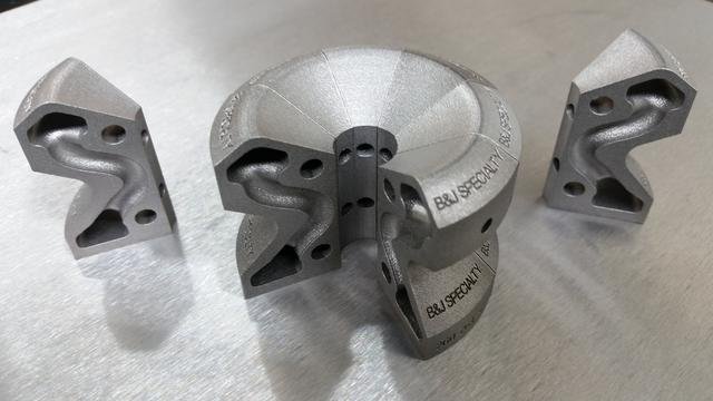 Metal 3D printed conformal cooling lines reduced temperature variation by 86% compared to conventional straight line channels.